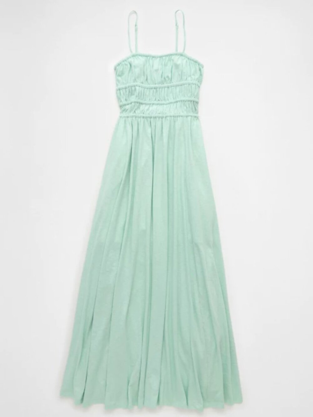American Eagle Sunchaser Smocked Maxi